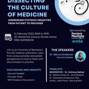 EDI and Global Health Present: Dissecting the Culture of Medicine